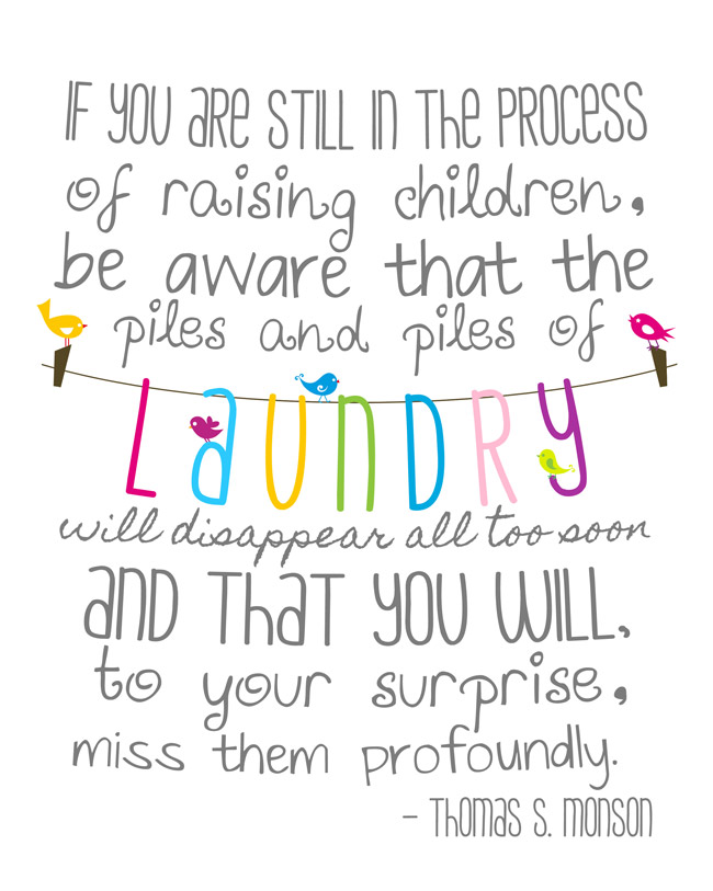 Laundry Printable 