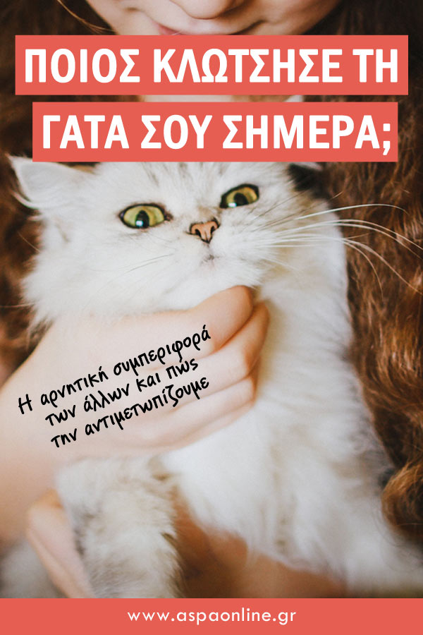 Ποιος κλώτσησε τη γάτα σου σήμερα; Ποιος κλώτσησε τη γάτα σου σήμερα;